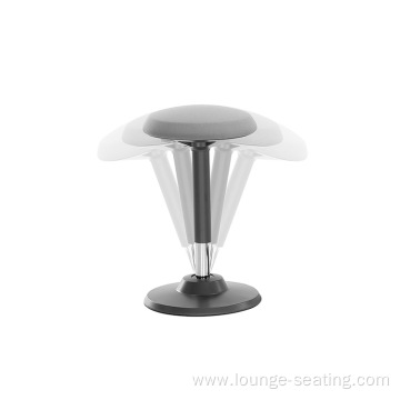 Modern office ergonomic adjustable height wobble stool chair